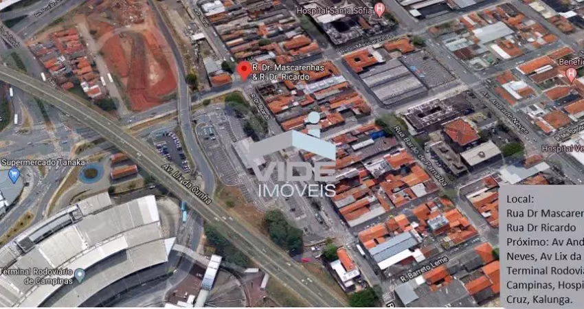 Área a venda rua mascarenhas bairro centro - campinas