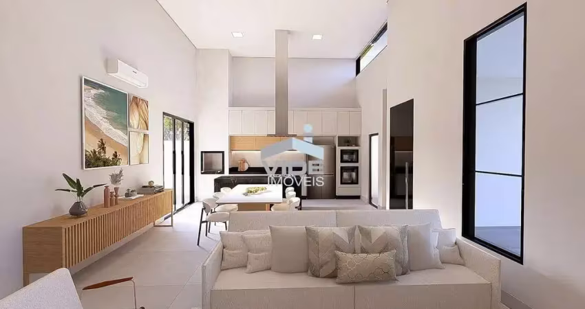 Casa alto padrão em condomínio fechado para venda em paulínia/sp