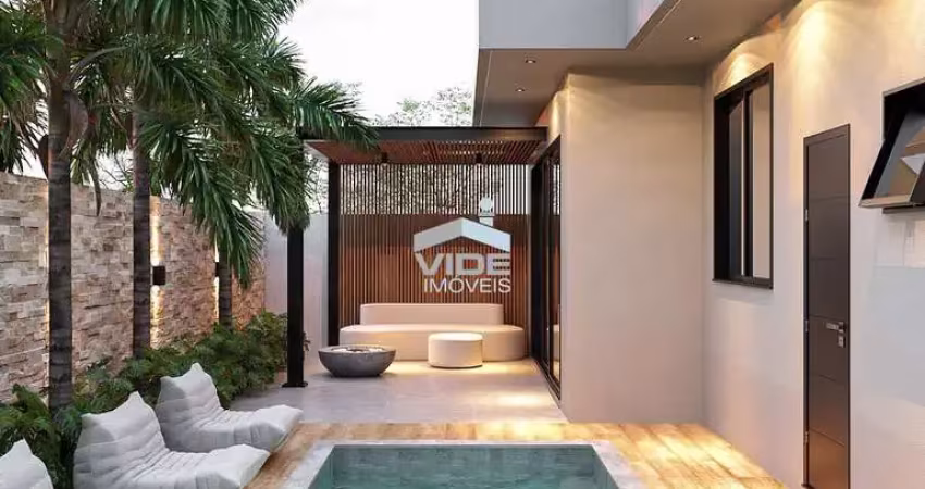 Linda casa em condomínio à venda em paulínia-sp, 3 quartos, 3 suítes, 3 salas, 5 banheiros, 4 vagas, 212,86 m². venha conferir!