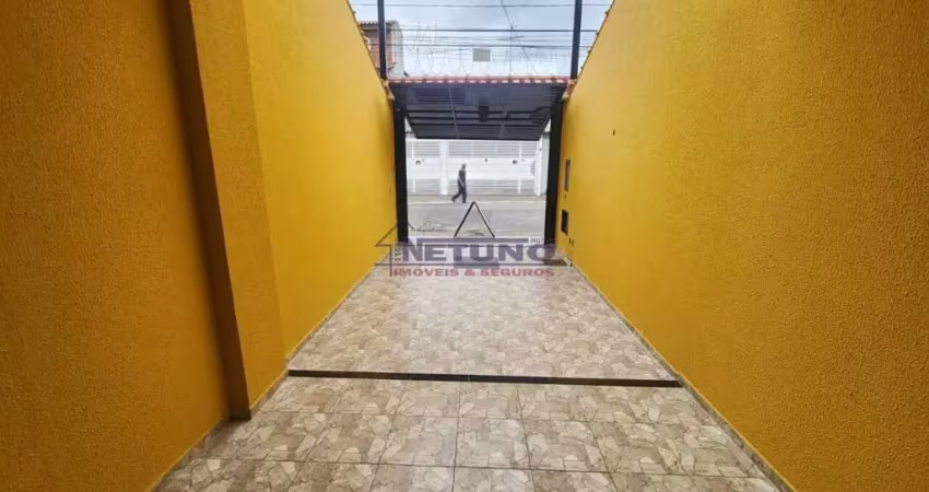 Sobrados novos na Vila Sabrina com 03 suítes, sala espaçosa, lavabo, cozinha, 02 vagas, ótimo local.
