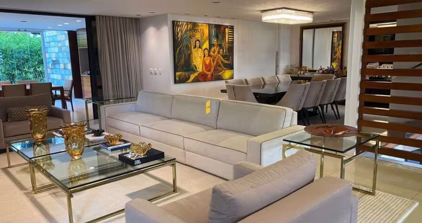 Casa com 4 suítes no condomínio ALPHAVILLE bairro dos Estados - 420m²