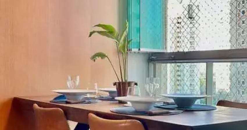 Apartamento com 2 quartos e móveis projetados com 2 vagas no bairro altiplano