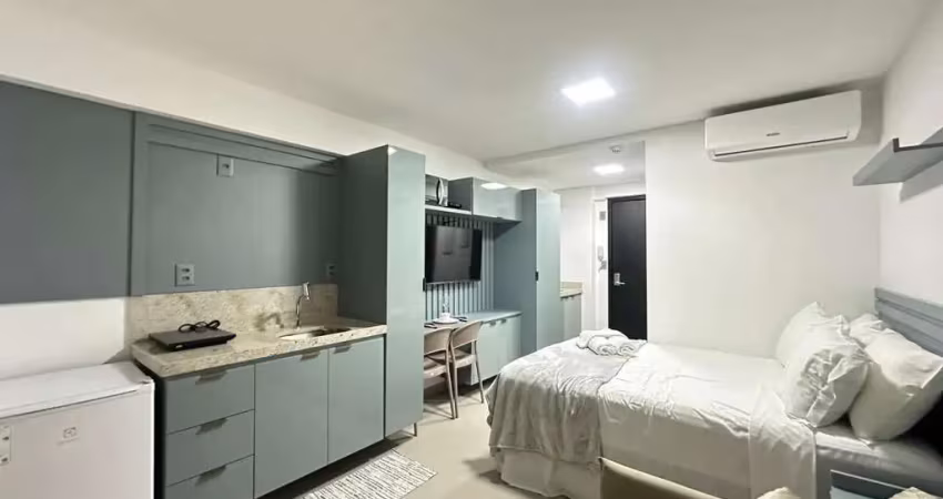 Flat novo com varanda na posição sul, localizado na beira mar do jardim oceania - beach haus
