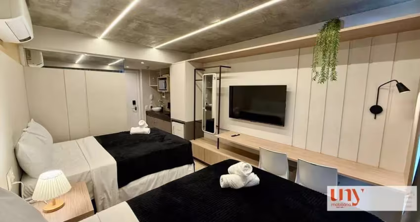 Setai yacht - flat mobiliado com 21 m² na beira mar do bairro cabo branco