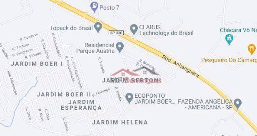 Terreno à venda, 1004 m² por R$ 650.000,00 - Jardim Bertoni - Americana/SP
