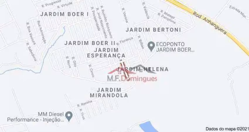 Terreno à venda, 214 m² por r$ 190.000,00 - jardim boer ii - americana/sp