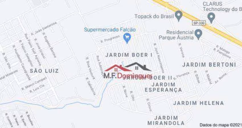 Terreno à venda, 312 m² por R$ 245.000,00 - Jardim Boer II - Americana/SP