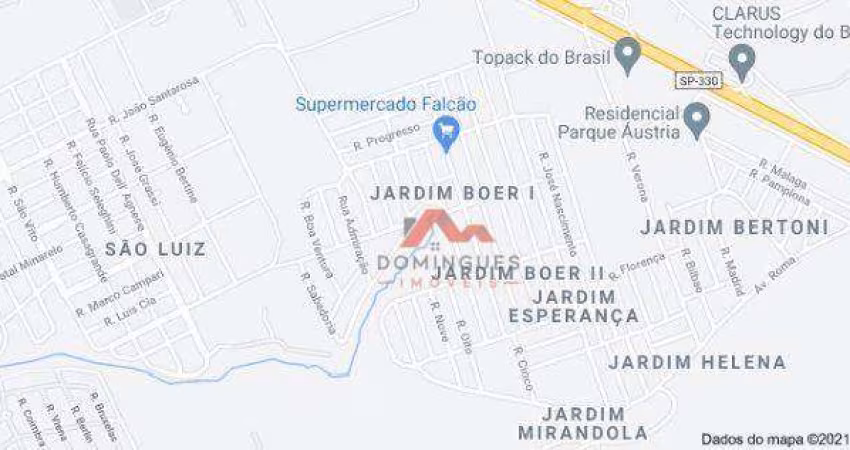Terreno à venda, 150 m² por R$ 155.000,00 - Jardim Boer II - Americana/SP