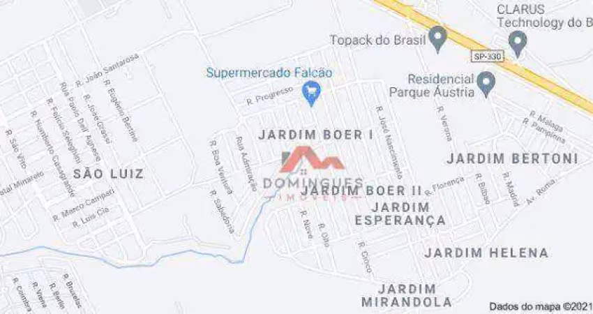 Terreno à venda, 150 m² por r$ 170.000,00 - jardim boer i - americana/sp