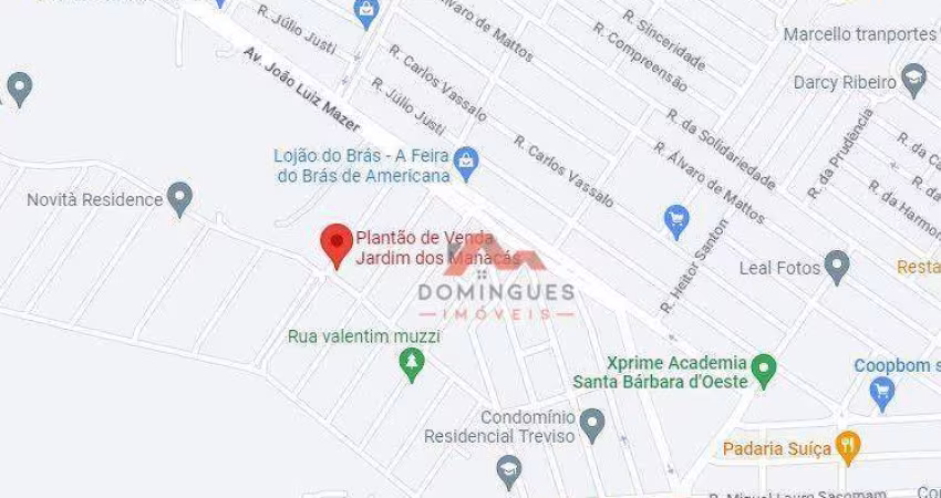 Terreno à venda, 770 m² por R$ 540.000 - Jardim dos Manacás - Santa Bárbara D'Oeste/SP