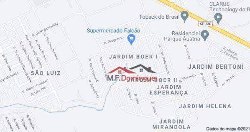 Terreno à venda, 150 m² por R$ 140.000,00 - Jardim Boer I - Americana/SP