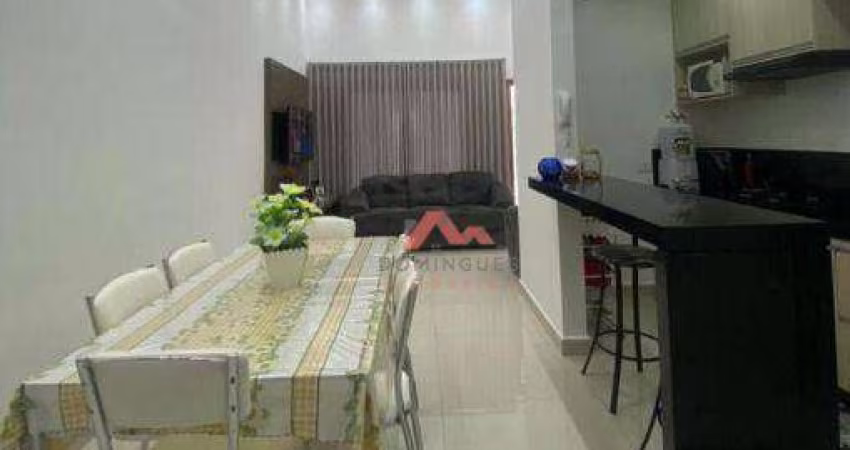 Casa com 3 dormitórios à venda, 114 m² por R$ 550.000,00 - Jardim Boer II - Americana/SP