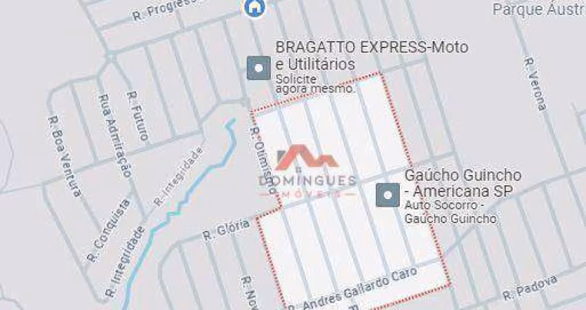 Terreno à venda, 155 m² por R$ 180.000,00 - Jardim Boer II - Americana/SP