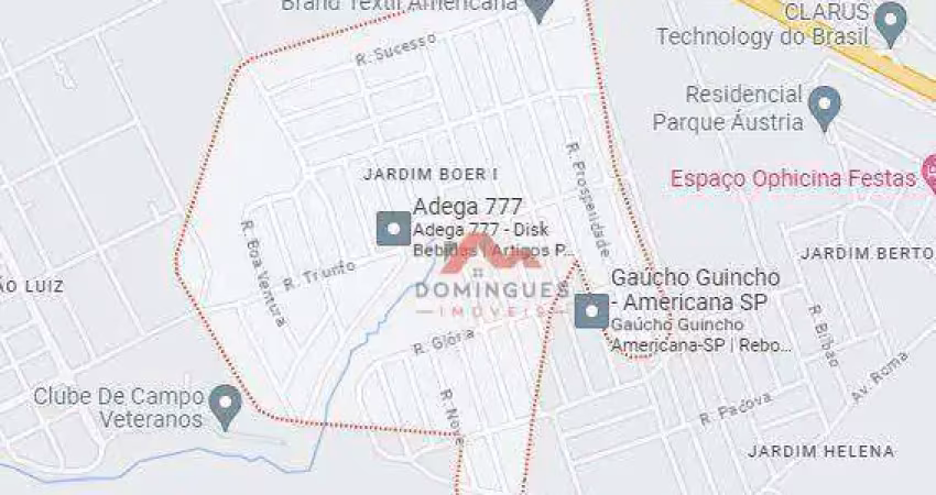 Terreno, 293 m² - venda por r$ 250.000,00 ou aluguel por r$ 800,00/mês - jardim boer i - americana/sp