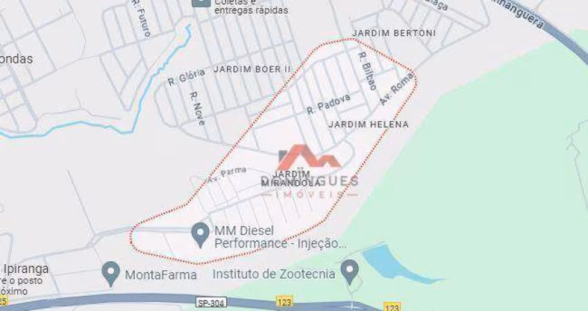 Terreno à venda, 150 m² por R$ 170.000,00 - Jardim Mirandola - Americana/SP