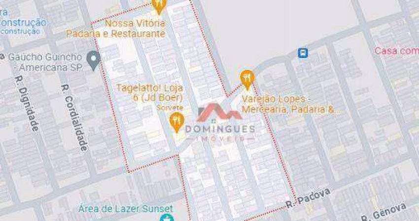 Terreno para alugar, 150 m² por R$ 975,00/mês - Jardim Helena - Americana/SP
