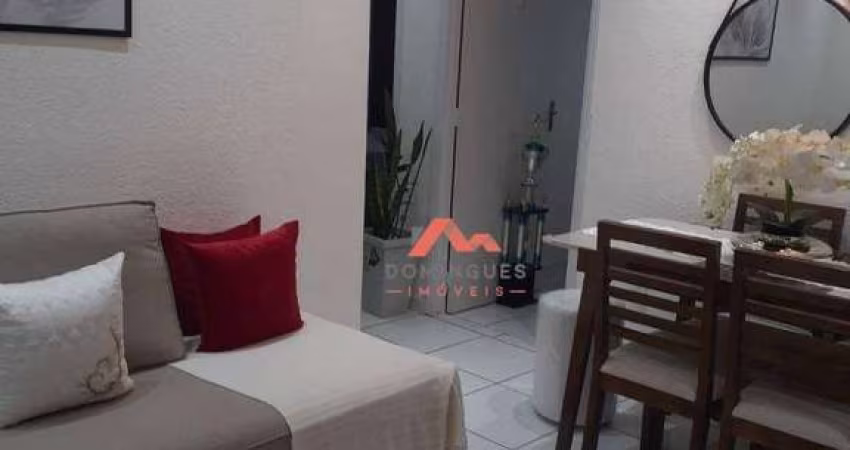 Apartamento com 2 dormitórios à venda, 50 m² por R$ 215.000,00 - Balneário Salto Grande - Americana/SP