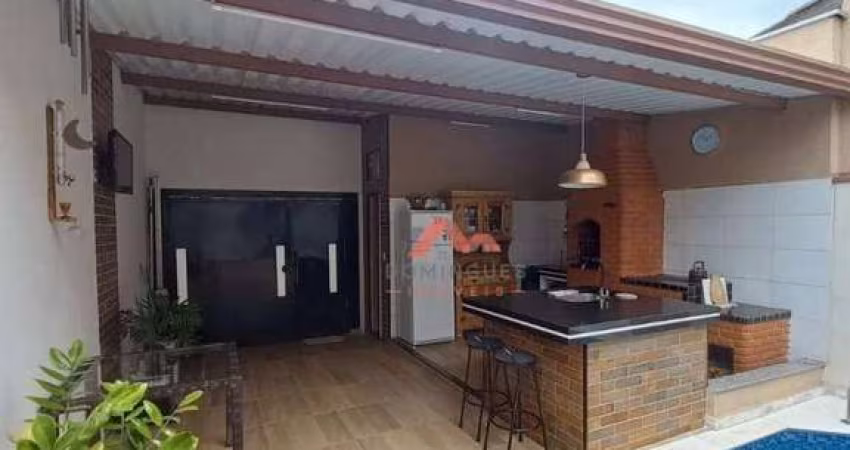 Sobrado com 3 dormitórios para alugar, 156 m² por R$ 2.982,00/mês - Riviera Tamborlim - Americana/SP