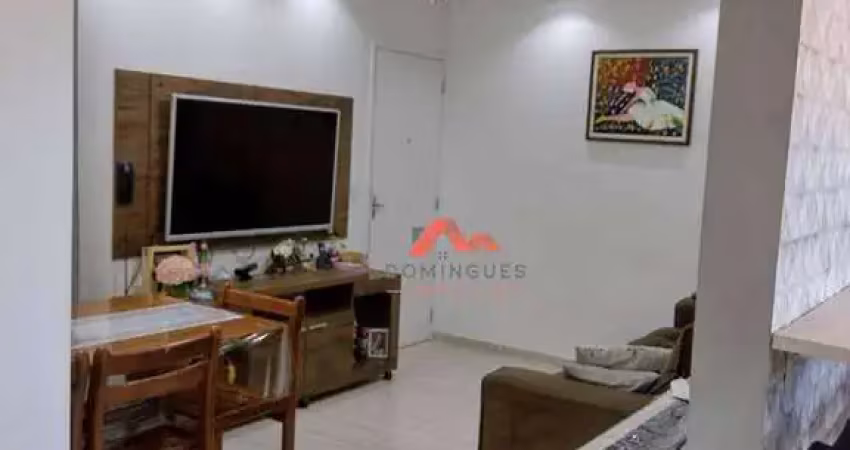 Apartamento com 2 dormitórios à venda, 62 m² por r$ 270.000,00 - cidade jardim ii - americana/sp