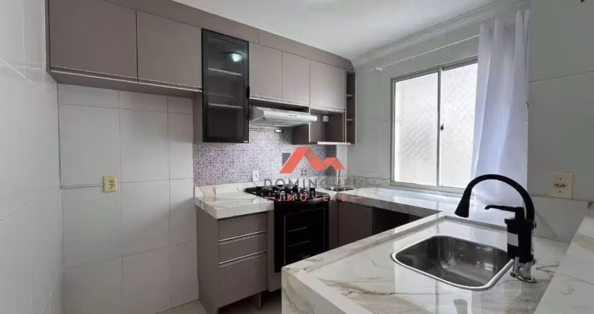 Apartamento com 2 dormitórios, 48 m² - venda por r$ 210.000,00 ou aluguel por r$ 1.437,00/mês - jardim bertoni - americana/sp