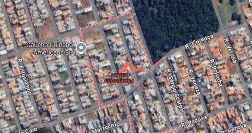 Terreno à venda, 150 m² por r$ 170.000 - loteamento residencial jardim esperança - americana/sp