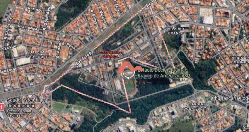 Terreno à venda, 230 m² por r$ 235.000,00 - catharina zanaga - americana/sp