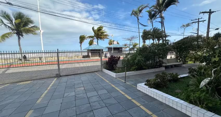 Apartamento pé na areia centro de mongaguá 1 dormitório