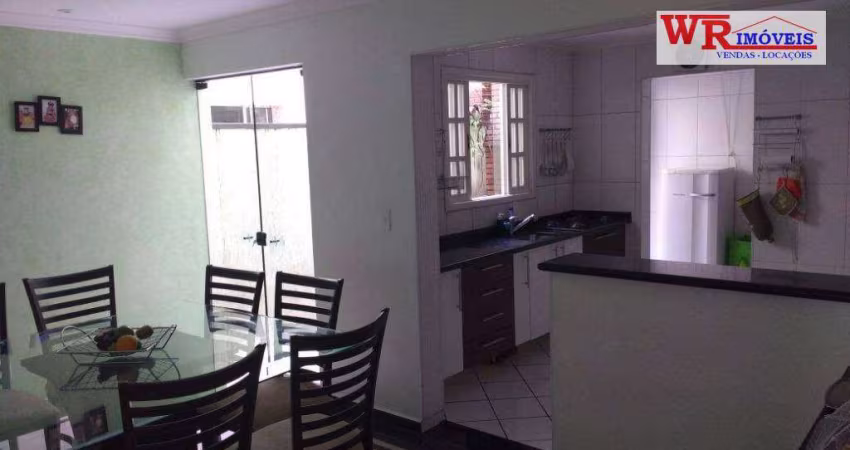 Sobrado residencial à venda, Jardim Pilar, Santo André.