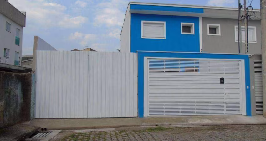 Sobrado à venda, 116 m² por R$ 668.000,00 - Vila Homero Thon - Santo André/SP