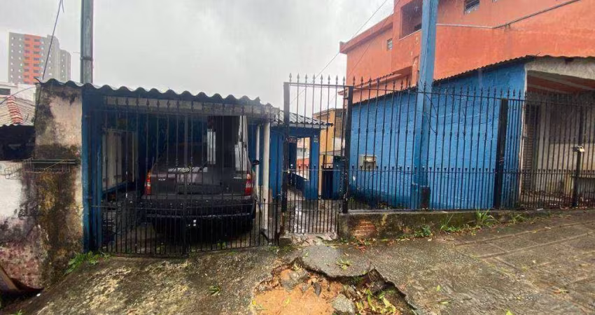 Terreno à venda, 290 m² por R$ 450.000 - Vila Curuçá - Santo André/SP