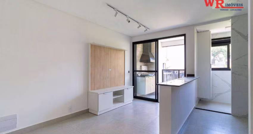 Apartamento com 1 dormitório para alugar, 42 m² por R$ 2.450,00/mês - Centro - São Bernardo do Campo/SP