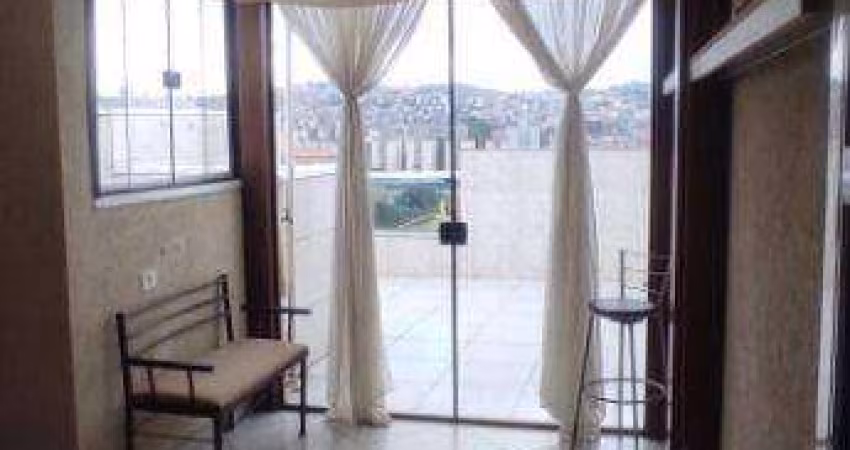 Cobertura com 1 dormitório para alugar, 38 m² por R$ 2.000,00/mês - Vila Junqueira - Santo André/SP