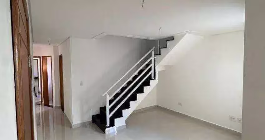 Cobertura com 2 dormitórios à venda, 51 + 51 m² por r$ 423.000 - vila pires - santo andré/sp