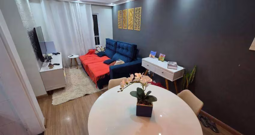Apartamento com 2 dormitórios à venda, 50 m² - parque erasmo assunção - santo andré/sp