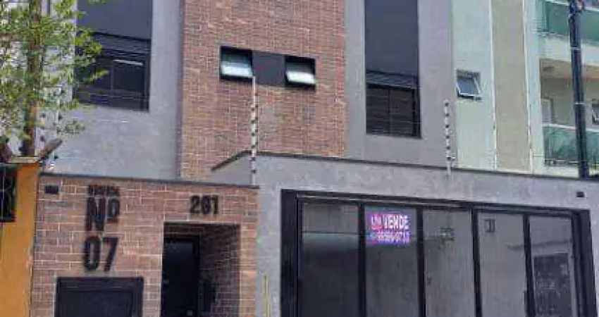 Apartamento com 1 dormitório à venda, 38 m² por r$ 337.000 - parque das nações - santo andré/sp