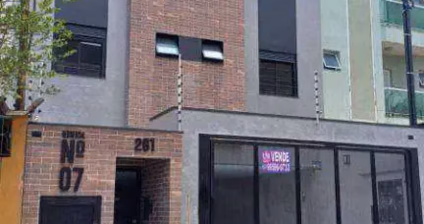 Apartamento com 2 dormitórios à venda, 37 m² por r$ 327.000 - parque das nações - santo andré/sp