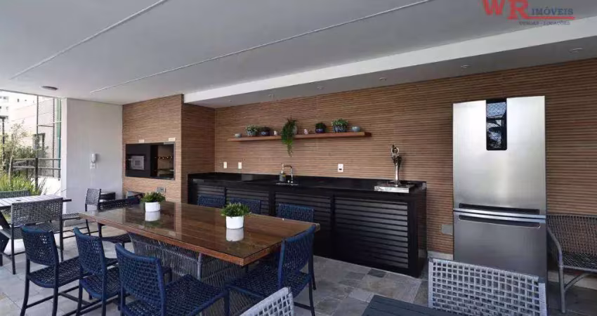 Apartamento com 2 dormitórios para alugar, 79 m² por r$ 5.866,84/mês - campestre - santo andré/sp