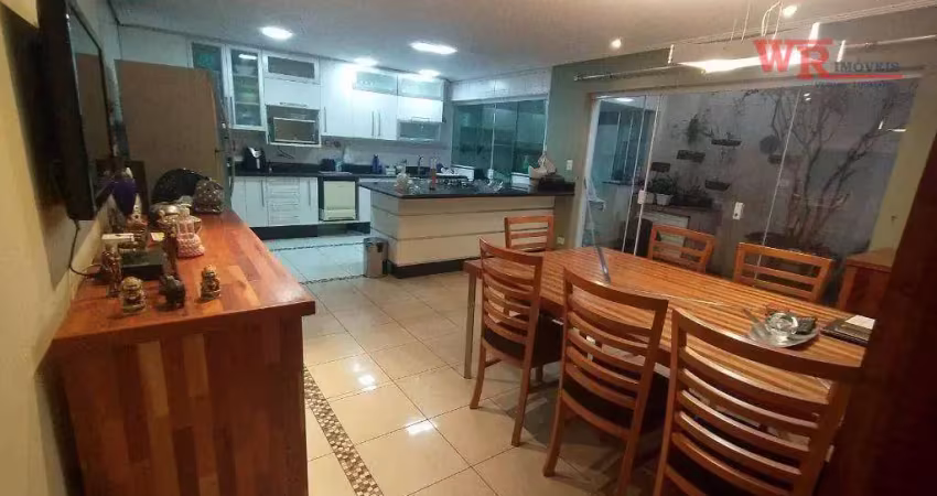 Sobrado com 3 dormitórios à venda, 184 m²  - paulicéia - são bernardo do campo/sp