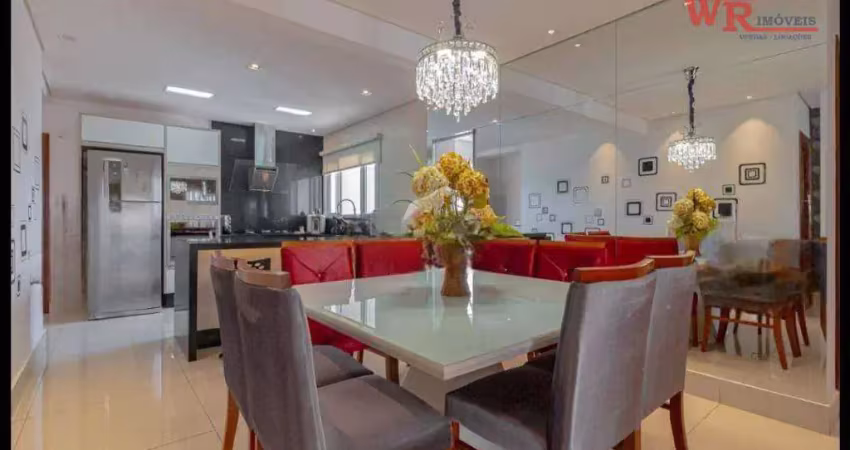 Apartamento com 2 dormitórios à venda, 96 m² por r$ 890.000,00 - vila valparaíso - santo andré/sp
