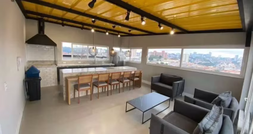 Apartamento a venda com 2 dormitórios, 1 vaga de garagem, totalmente mobiliado no jardim paraiso
