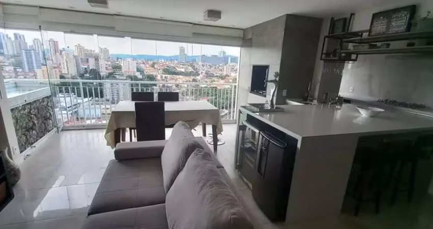 Apartamento para venda com 2 dormitórios, sala estendida, 01 suíte, 2 vagas e espaço gourmet