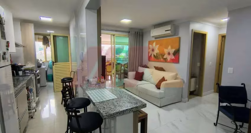 Apartamento a venda, com 2 dormitórios, 1 suíte,  01 sala, lavabo e 01 vaga