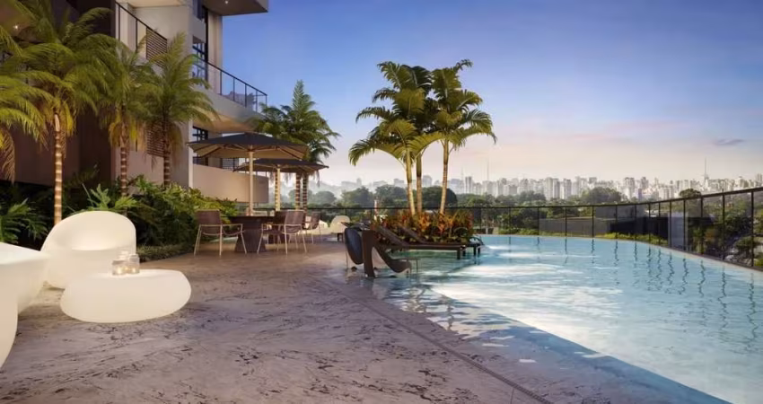 Apartamento com 1 quarto à venda na Avenida Açocê, --, Indianópolis, São Paulo