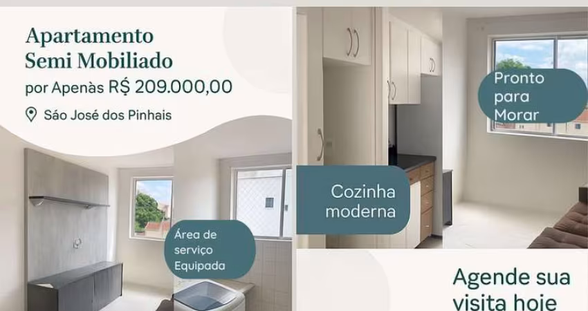 Apartamento Sem mobiliado em São José dos Pinhais