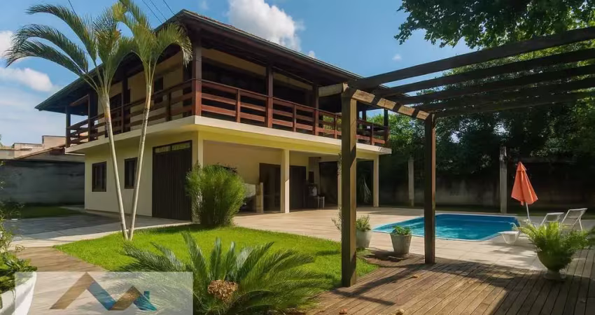 Casa à venda com 5 dormitórios, suíte e 210m² em são joão do rio vermelho, florianópolis. aproveite por r$690.000!