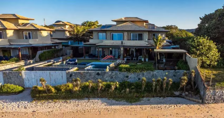 Linda Casa Condomínio Fechado Manguinhos Pé na Areia