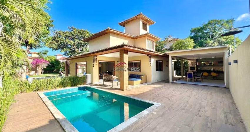 Casa de Condomínio à venda, 4 suítes, 2 vagas, Manguinhos/Búzios