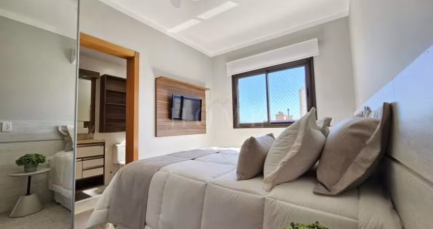 APARTAMENTO COM 2 DORMITÓRIOS, SENDO 1 SUÍTE, MOBILIADO!