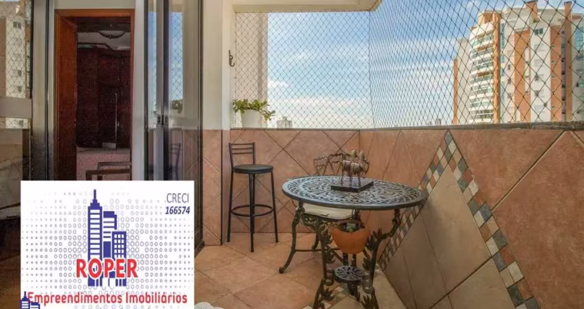 Lindo apartamento de 125m²/ 3 suites/3 vagas à venda no tatuapé, são paulo