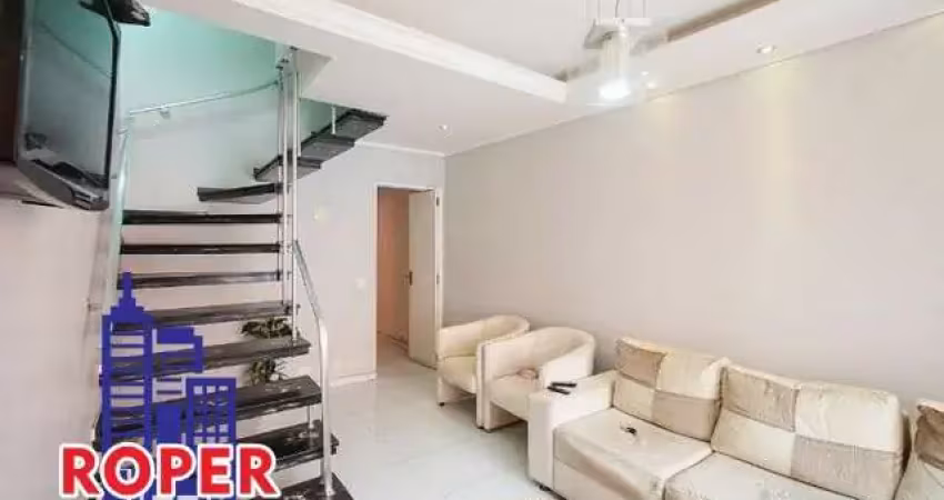 Excelente sobrado de 140 m²/2 dormitórios/2 vagas/espaço gourmet/edicula à venda na vila prudente, são paulo